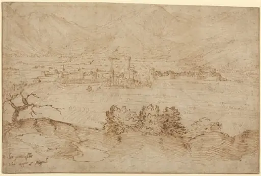 View of Fondi, by Anonymous Fabriczy