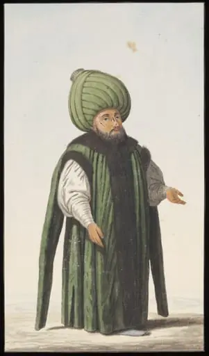 A senior Ottoman official, by Anonymous Greek artist