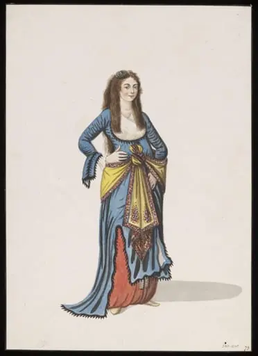 A young woman in Turkish dress, by Anonymous Greek artist