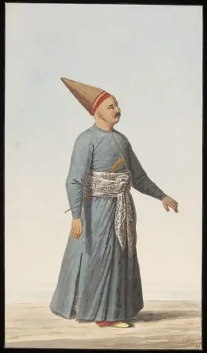 An official in the Sultan's palace, by Anonymous Greek artist