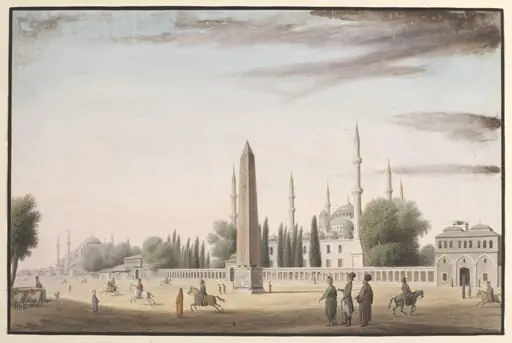 At Meydani, or the Hippodrome, Istanbul, by Anonymous Greek artist