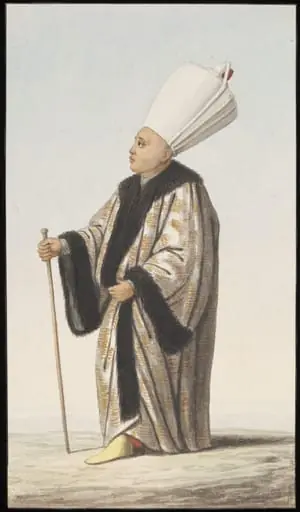Devsirme Agayeri, a recruiting officer for the Janissaries, by Anonymous Greek artist