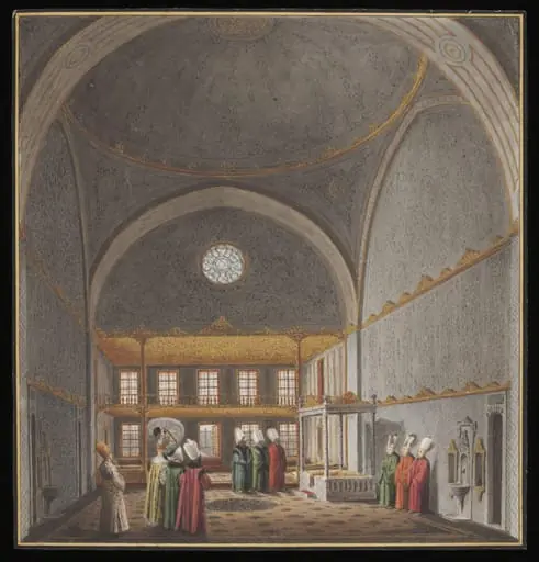 Mabeyin or Hall of Audience at Topkapi Saray, by Anonymous Greek artist