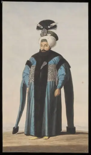 Portrait of Sultan Mahmud II of Turkey, by Anonymous Greek artist