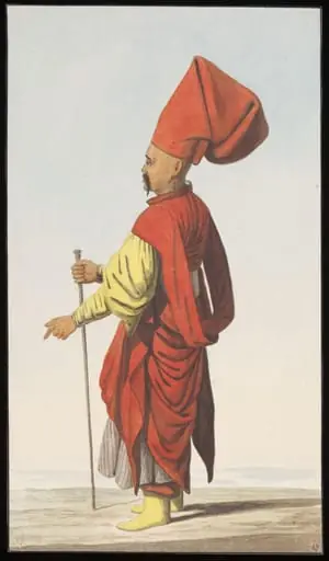 Rikaphasekisi, or stirrup-holder to the Sultan, by Anonymous Greek artist