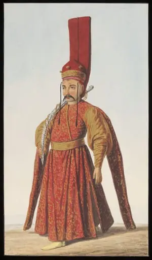 Silâhdar Aga, or sword bearer to the Sultan, by Anonymous Greek artist