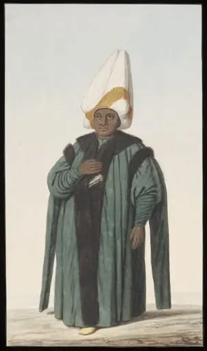 The Kizlar Aga, or the Hazinedar Aga, by Anonymous Greek artist