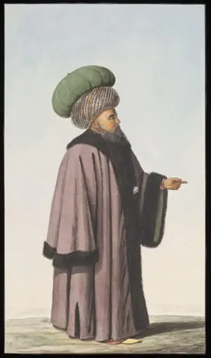 The Reis Efendi, or Minister for Foreign Affairs, by Anonymous Greek artist