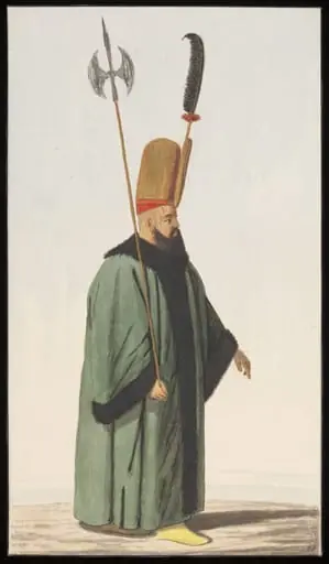 Yeniceriagasi, or General of the Janisseries, by Anonymous Greek artist