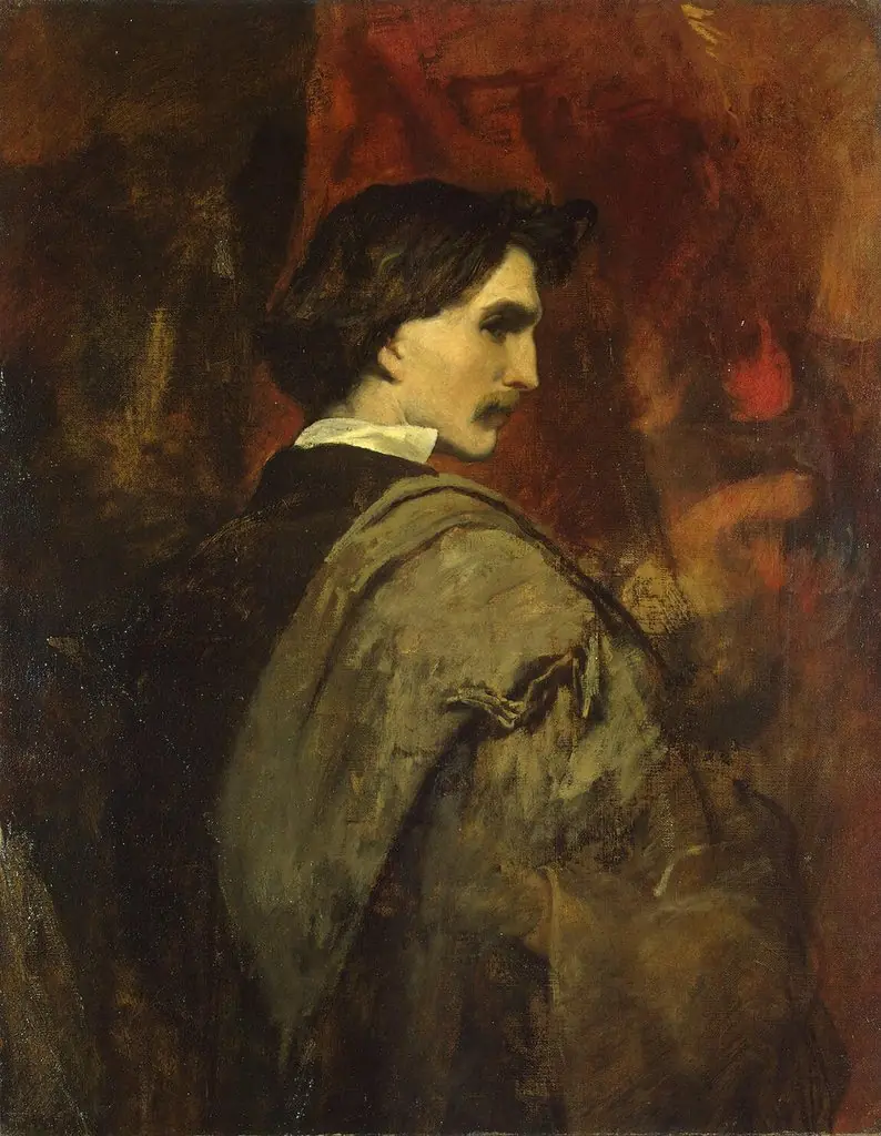Self-Portrait, by Anselm Feuerbach