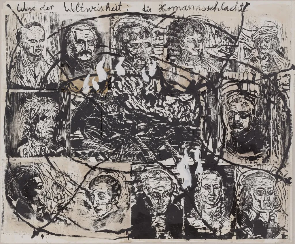 Untitled, by Anselm Kiefer, oil, 1978