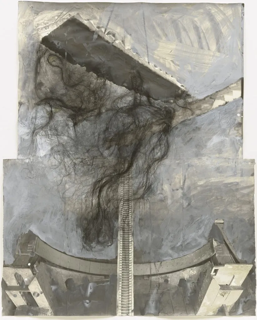 Untitled, by Anselm Kiefer, charcoal, 2003