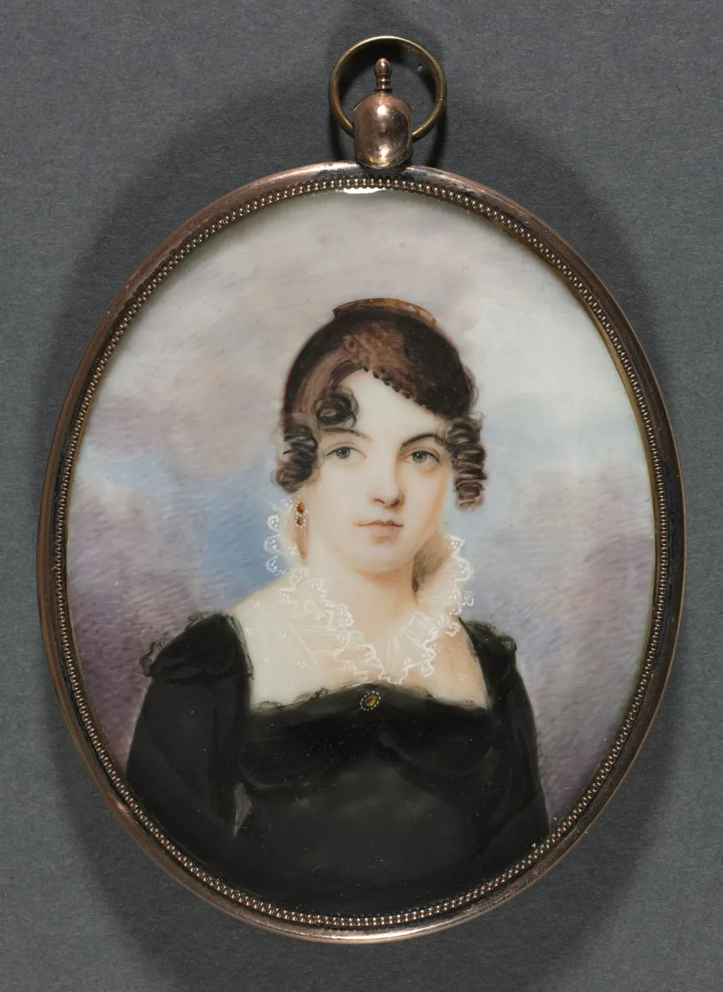Portrait of a Woman, by Anson Dickinson, unspecified, 1810