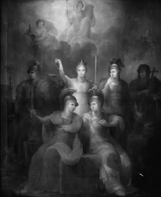 En allegori, by Anthon Christoffer Rüde