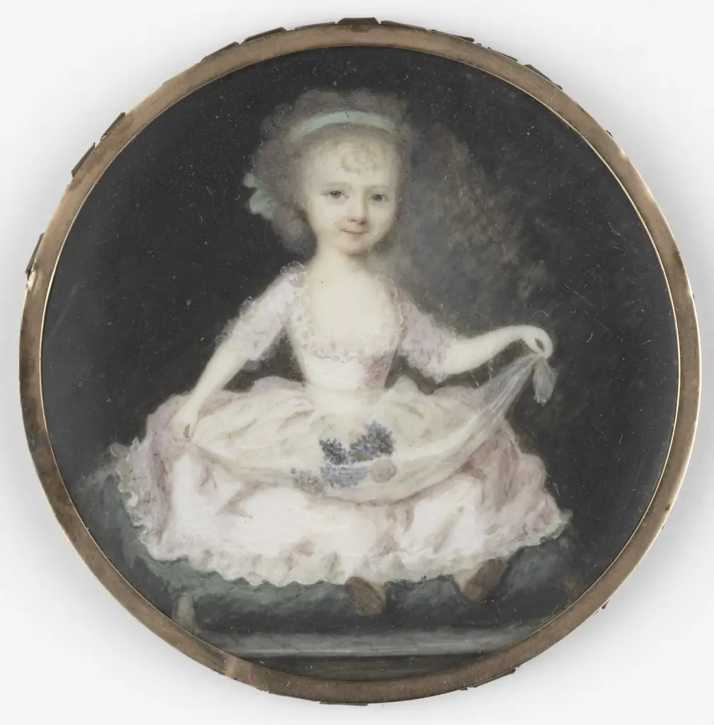 Portrait of a girl, by Anthonie Joseph Helant