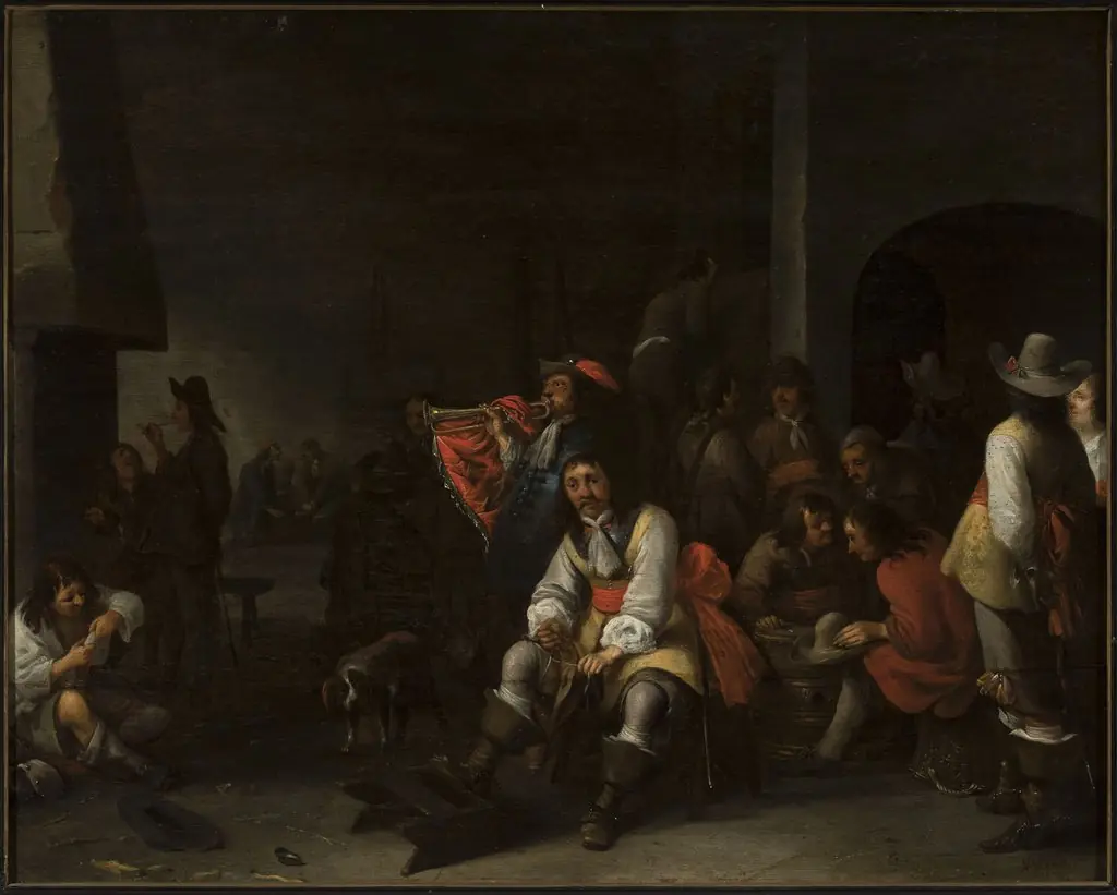Guardhouse, by Anthonie Palamedesz