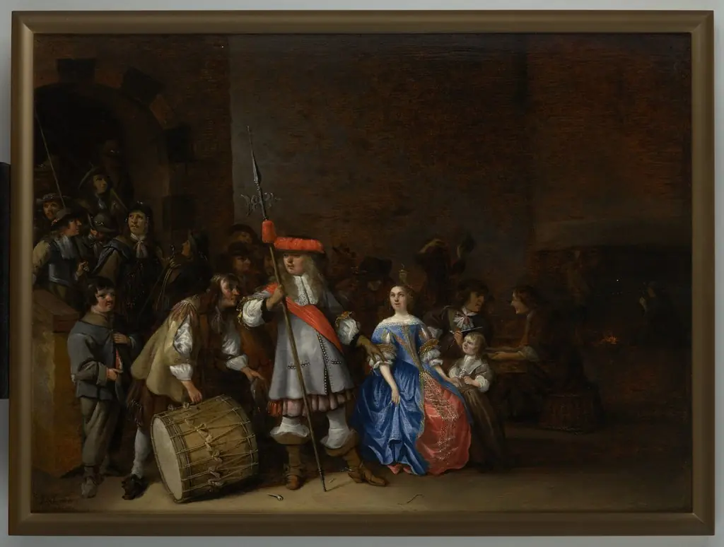 Guardroom Scene, by Anthonie Palamedesz