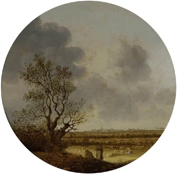 Landscape with figures, by Anthonie van Croos