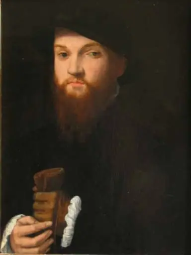 Bărbat cu barbă roșcată, by Anthonis Moor