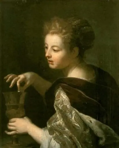 Cleopatra dizolvând perla, by Anthonis Schoonjans