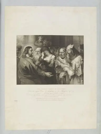 The Woman Taken in Adultery, by Anthony Cardon
