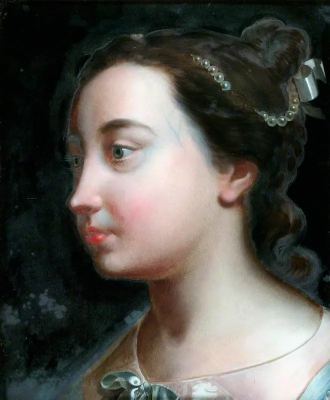 Margaret Ainge, by Anthony Devis, unspecified, 1790