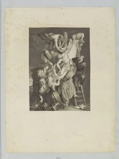 The taking down from the Cross, by Anthony Gregory Niquet