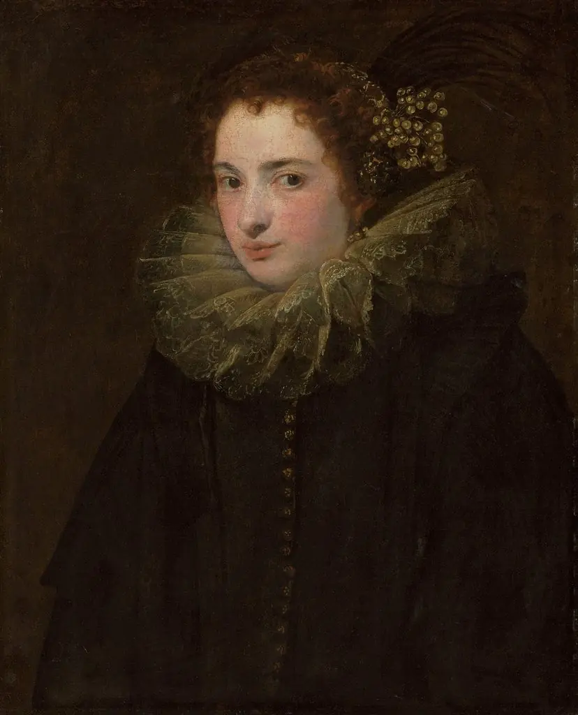 A portrait of a noblewoman, by Anthony van Dyck