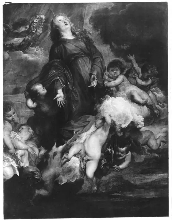Ascension of Saint Rosalie, by Anthony van Dyck
