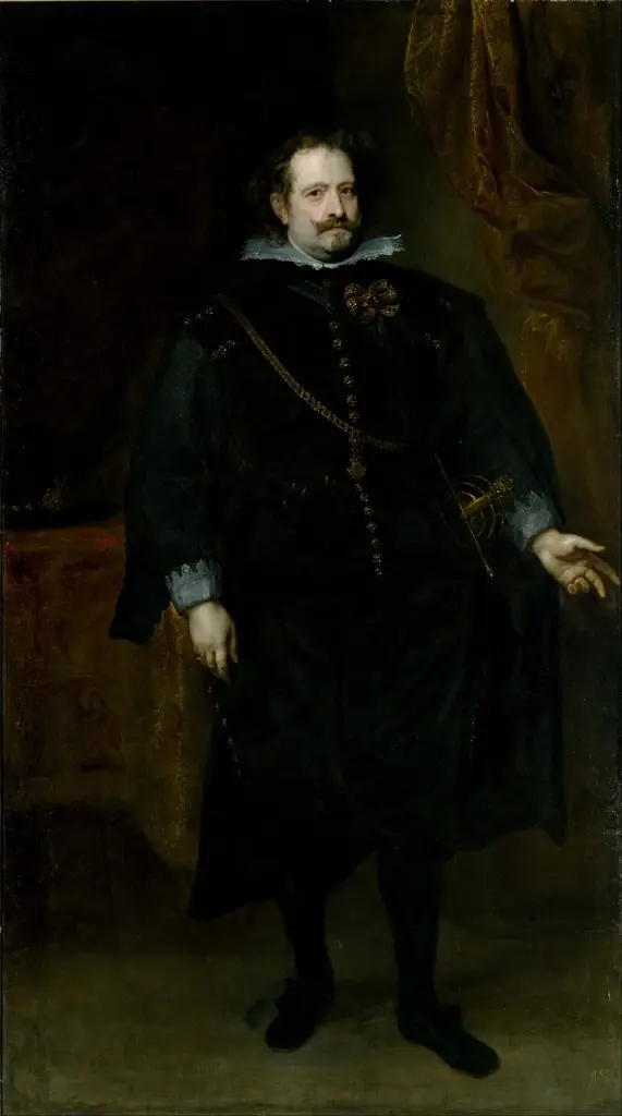 Diego Felipe de Guzmán, Marquis of Leganés, by Anthony van Dyck