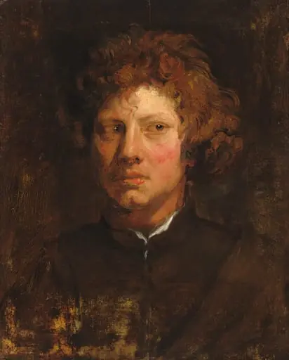 Head of a Young Man, by Anthony van Dyck