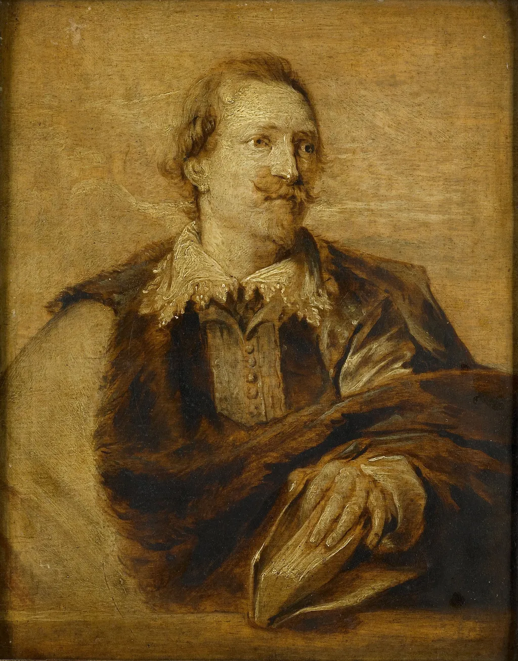 Jan Caspar Gevaerts (1593-1666). Jurist, historian and philologist, by Anthony van Dyck, oil