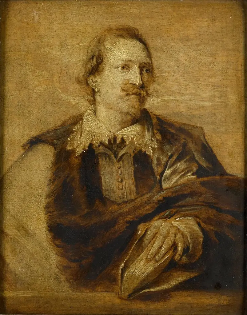 Jan Caspar Gevaerts (1593-1666). Jurist, historian and philologist, by Anthony van Dyck