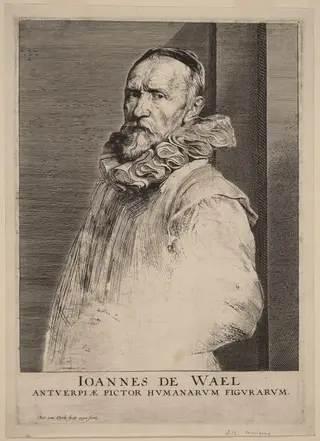 Jan de Wael, by Anthony van Dyck
