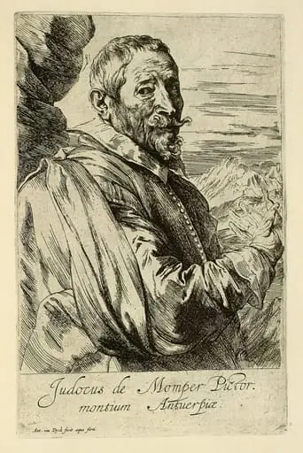 Jodocus de Momper, by Anthony van Dyck
