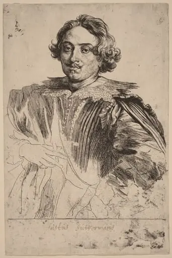 Justus Suttermans, by Anthony van Dyck