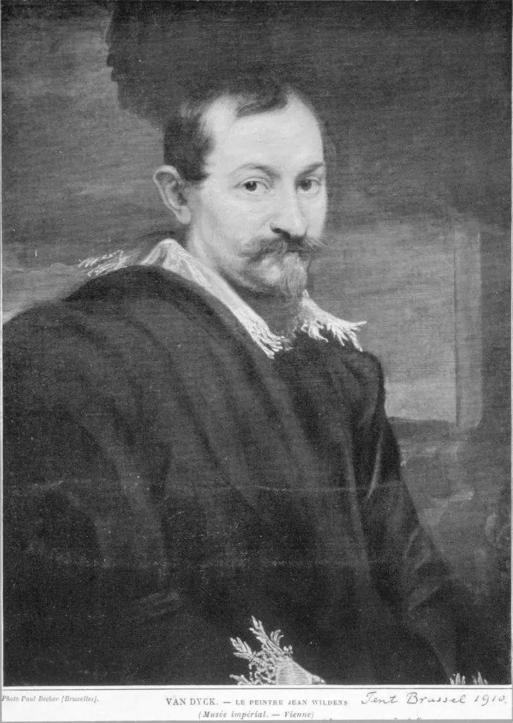 Lost portrait of Jan Wildens, by Anthony van Dyck