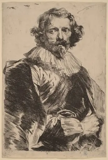 Lucas Vorsterman, by Anthony van Dyck