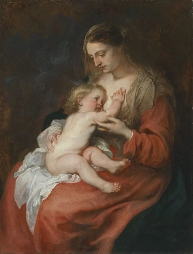 Madonna and Child, by Anthony van Dyck