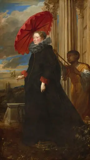 Marchesa Elena Grimaldi Cattaneo, by Anthony van Dyck, 1623