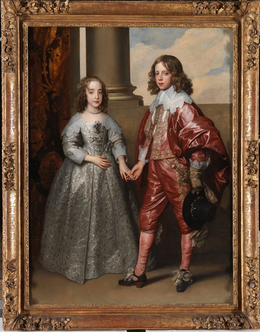 Maria Stuart en Willem II, by Anthony van Dyck, unspecified, 1641