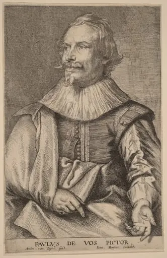 Paul de Vos, by Anthony van Dyck