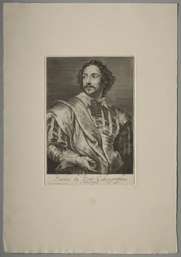 Paulus Pontius, by Anthony van Dyck