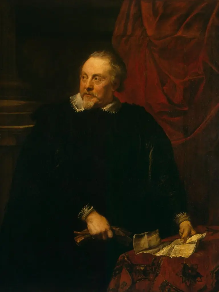 Portrait of a Man (Portrait of Mark-Antoine Lumagne ?), by Anthony van Dyck