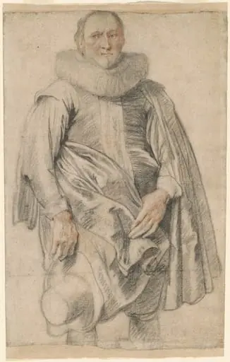 Portrait of a Man Standing, by Anthony van Dyck