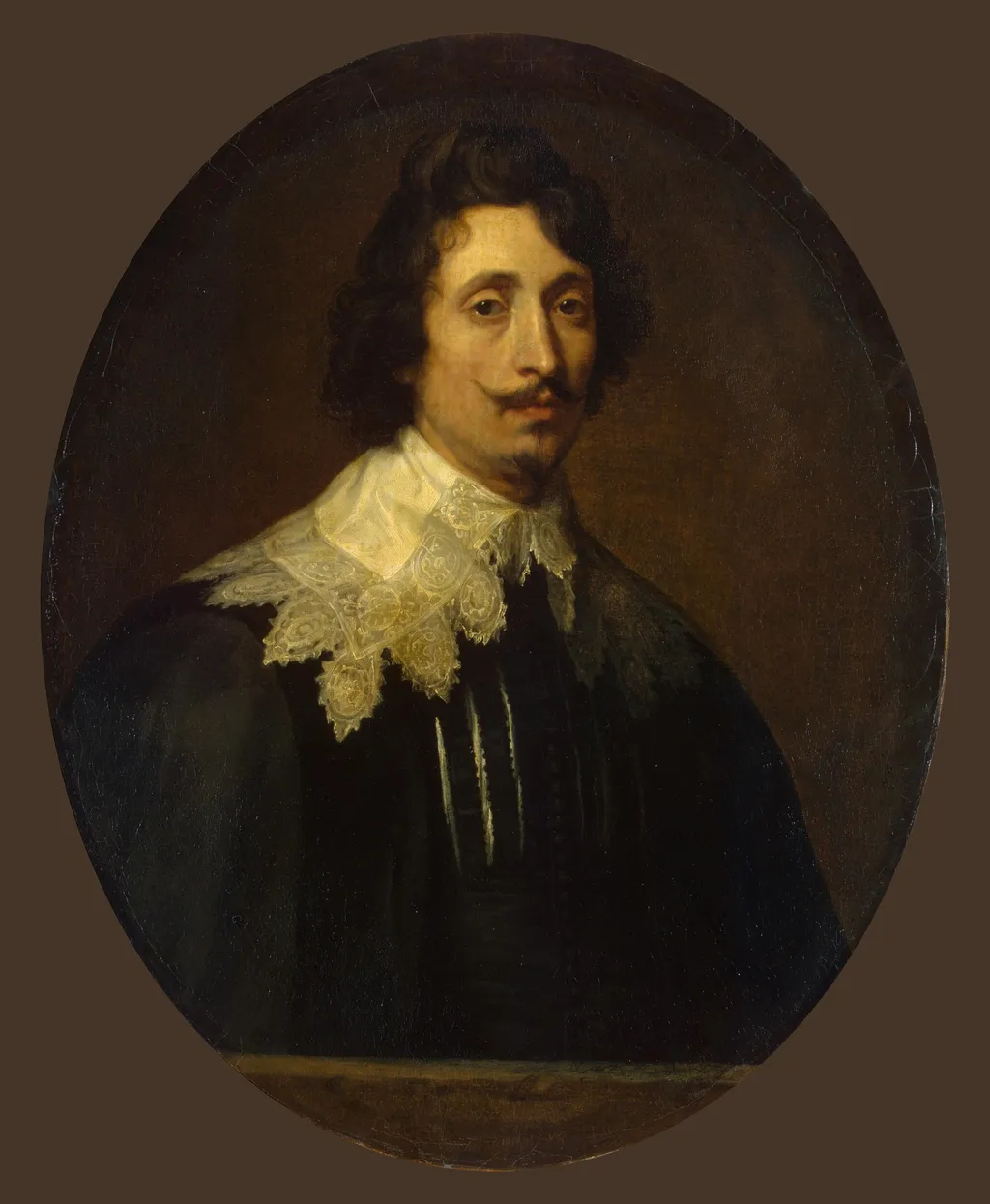 Portrait of a Young Man, by Anthony van Dyck, oil, 1634