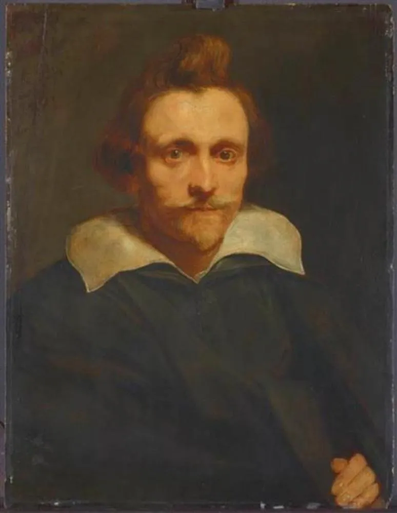 Portrait of a Young Man, by Anthony van Dyck, oil, 1618