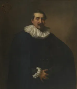 Portrait of Alexandre della Faille (1589-1653), by Anthony van Dyck, oil, 1632