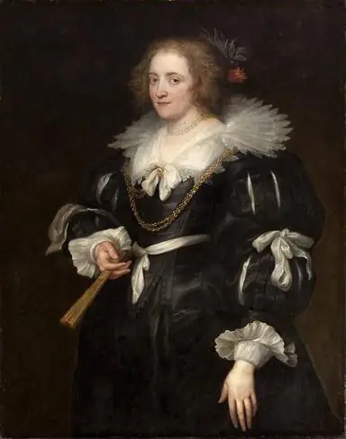 Portrait of Amalia of Solms-Braunfels, by Anthony van Dyck