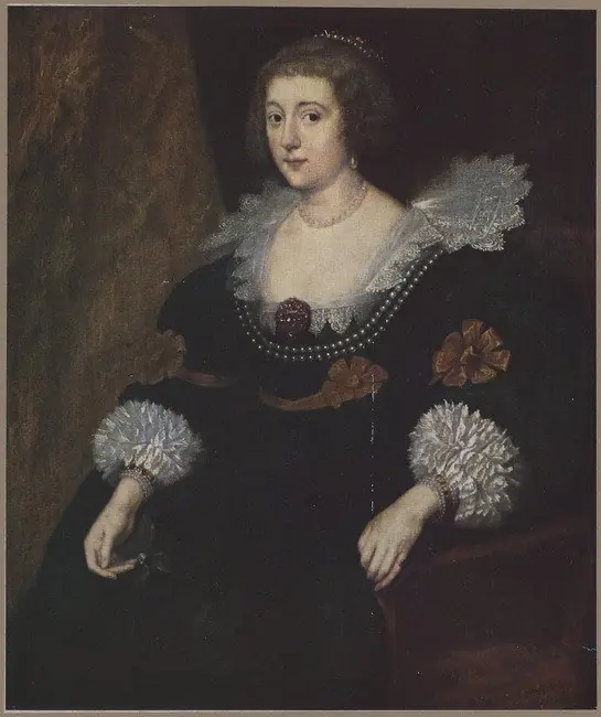 Portrait of Amalia van Solms-Braunfels, Princess of Orange (1602-1675), by Anthony van Dyck